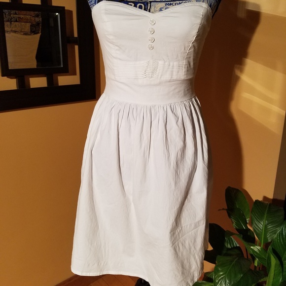 BEBOP WHITE SLEEVELESS SUNDRESS - Picture 2 of 8